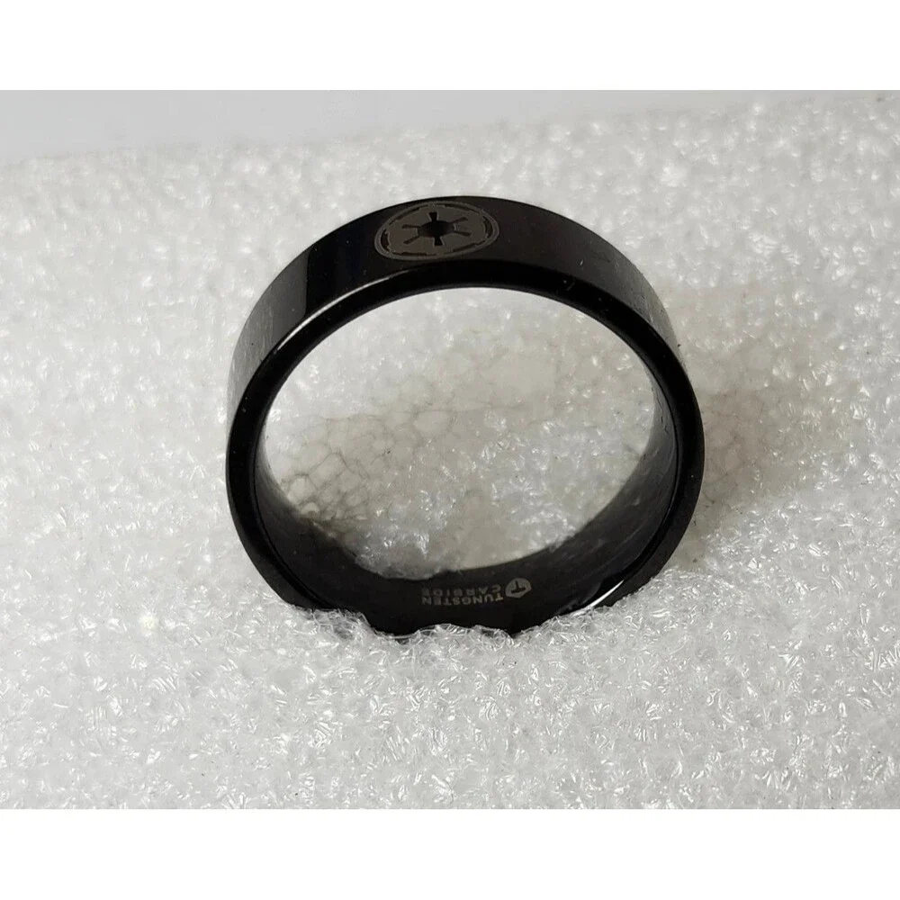 Black Tungsten Carbide Size 12.5 Ring